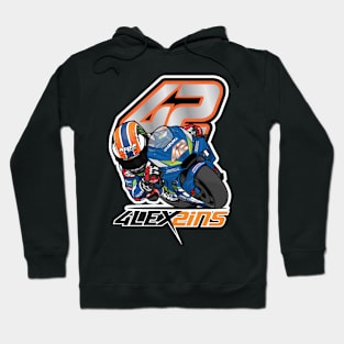 Alex Rins Cartoon Hoodie